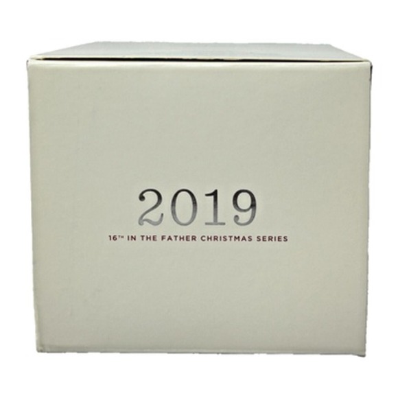 Hallmark 2019 FATHER CHRISTMAS Keepsake Ornament 16th in Series Globe Dove Box - Picture 14 of 15